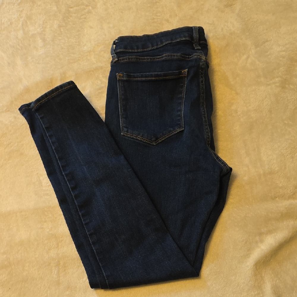 Old Navy Women's Dark Indigo Skinny Jeans